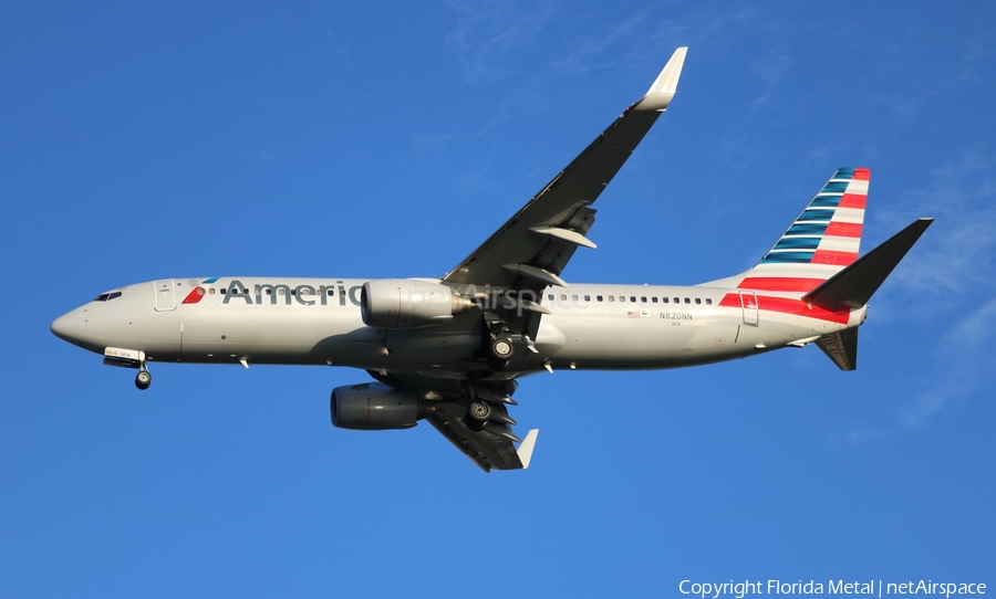 American Airlines Boeing 737-823 (N820NN) | Photo 315307