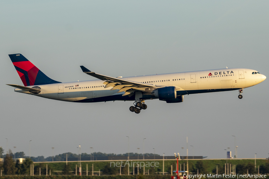Delta Air Lines Airbus A330-323X (N820NW) | Photo 488428