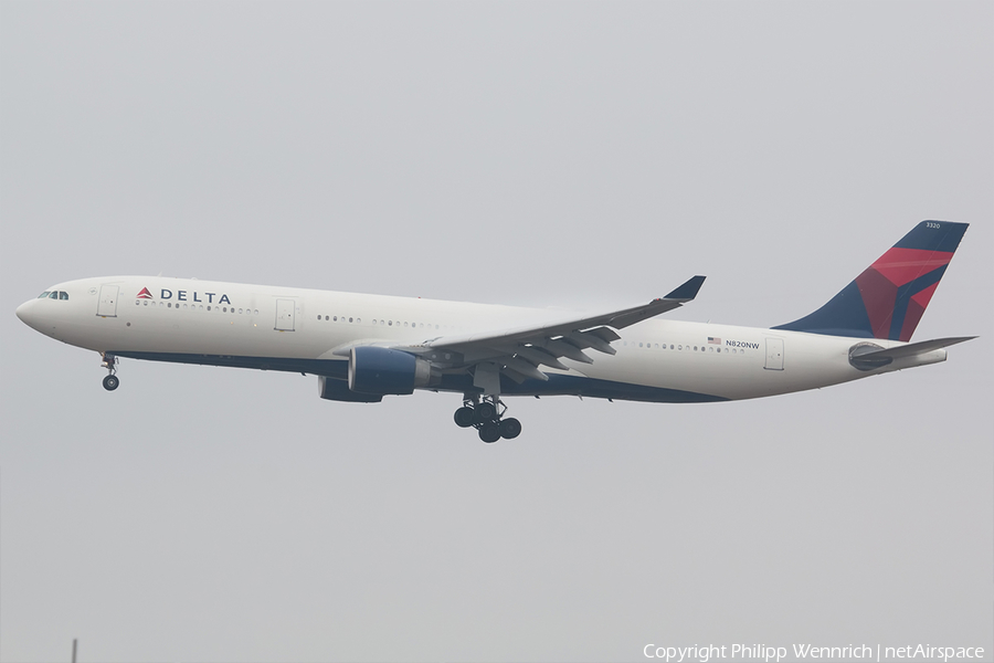 Delta Air Lines Airbus A330-323X (N820NW) | Photo 230216