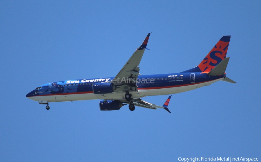 Sun Country Airlines Boeing 737-8FH (N820SY) | Photo 315309