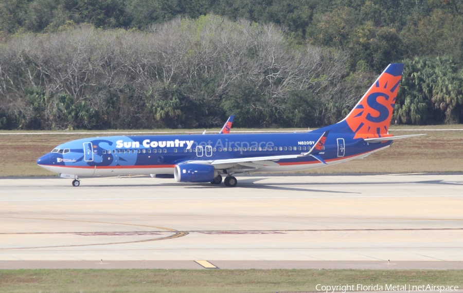 Sun Country Airlines Boeing 737-8FH (N820SY) | Photo 315310