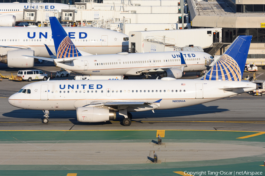 United Airlines Airbus A319-131 (N820UA) | Photo 597051