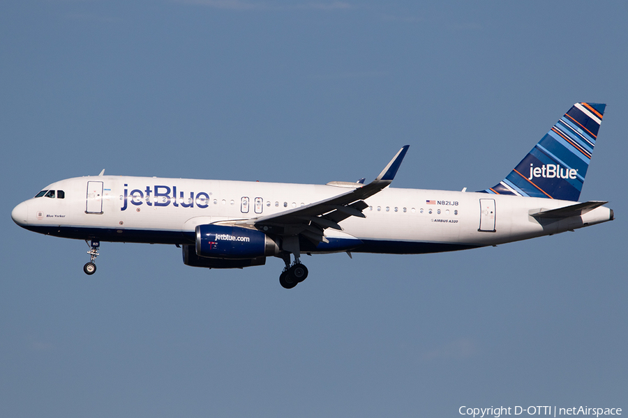 JetBlue Airways Airbus A320-232 (N821JB) | Photo 594126