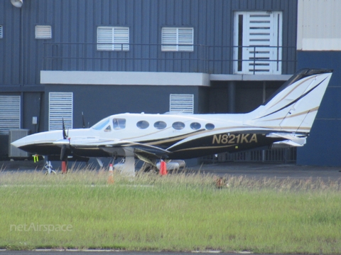 (Private) Cessna 421C Golden Eagle (N821KA) at  San Juan - Fernando Luis Ribas Dominicci (Isla Grande), Puerto Rico