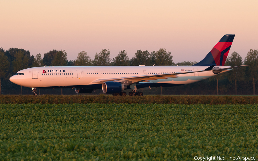 Delta Air Lines Airbus A330-323X (N821NW) | Photo 125275