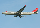 Northwest Airlines Airbus A330-323X (N821NW) at  London - Gatwick, United Kingdom