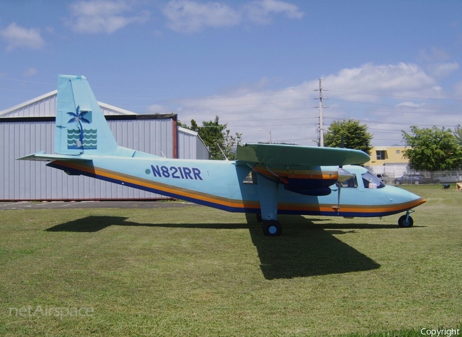 Air Flamenco Britten-Norman BN-2A-9 Islander (N821RR) | Photo 78298