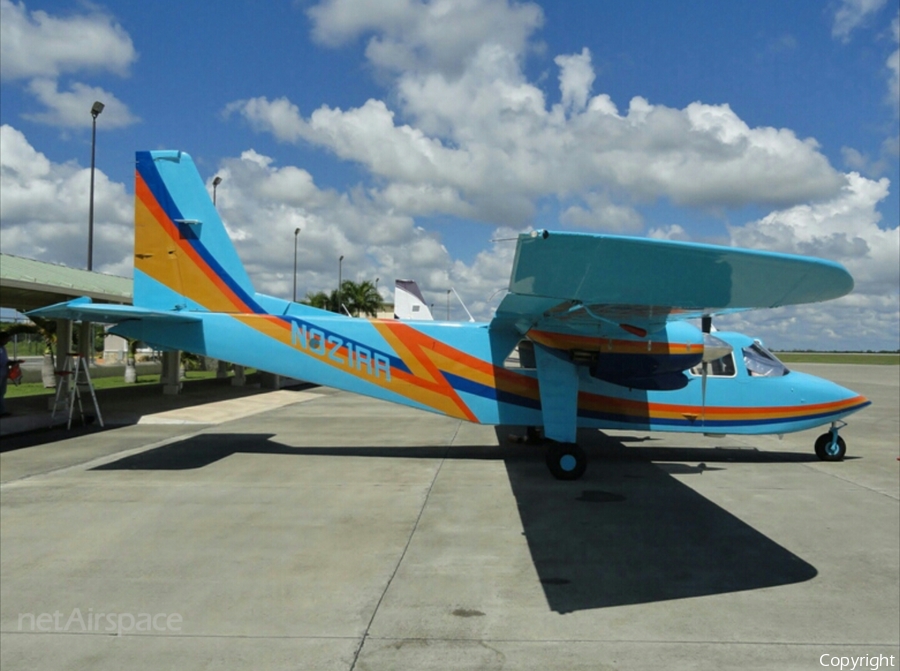Air Flamenco Britten-Norman BN-2A-9 Islander (N821RR) | Photo 51168