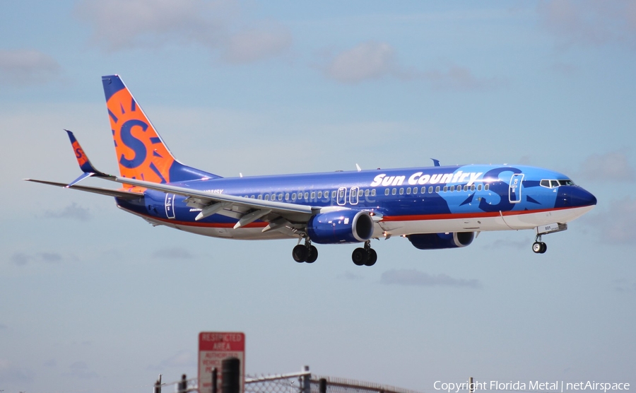 Sun Country Airlines Boeing 737-8FH (N821SY) | Photo 315324