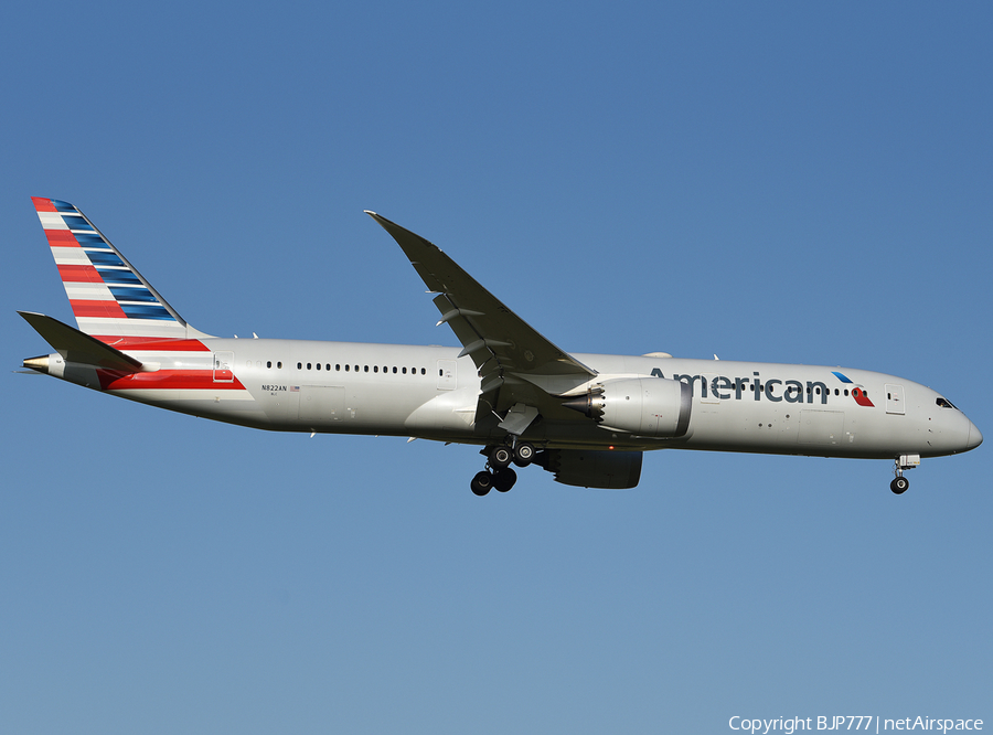 American Airlines Boeing 787-9 Dreamliner (N822AN) | Photo 247467