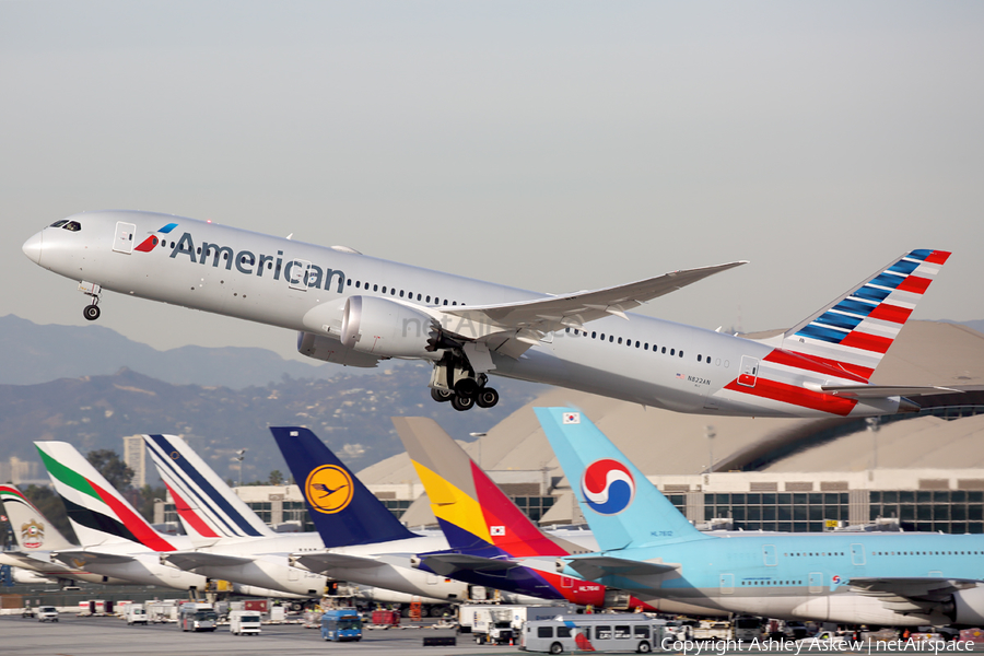 American Airlines Boeing 787-9 Dreamliner (N822AN) | Photo 204583