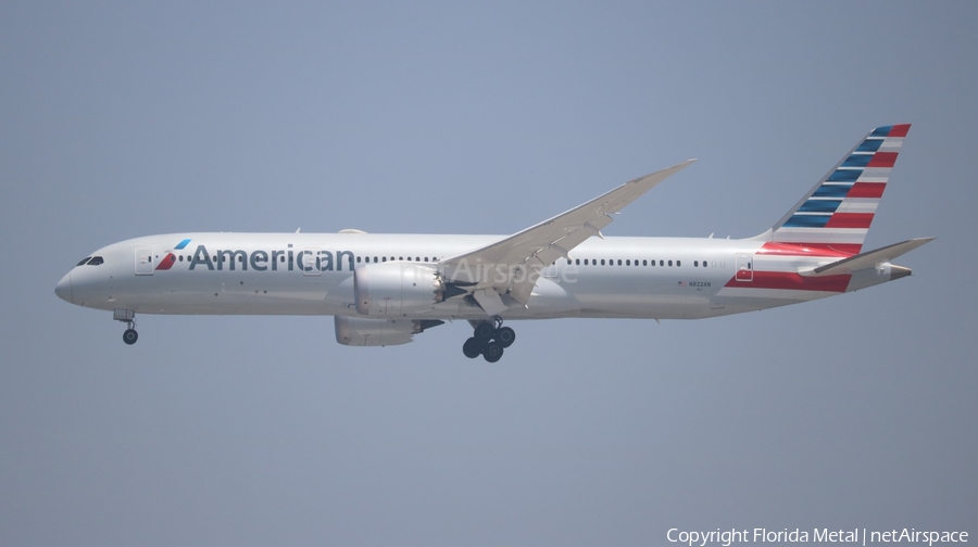 American Airlines Boeing 787-9 Dreamliner (N822AN) | Photo 306137