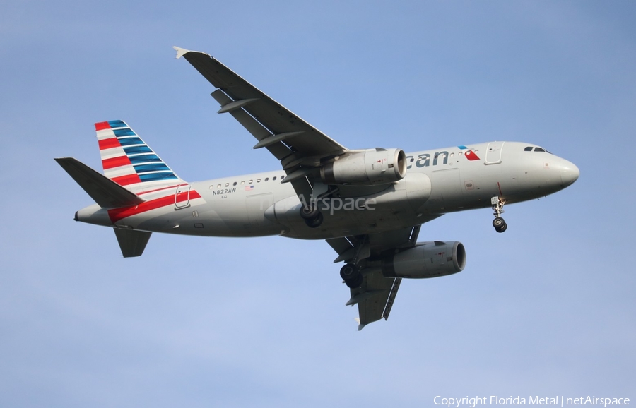 American Airlines Airbus A319-132 (N822AW) | Photo 315329