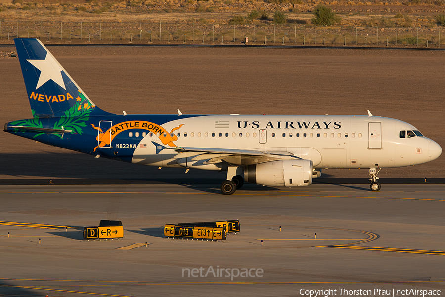 US Airways Airbus A319-132 (N822AW) | Photo 60865