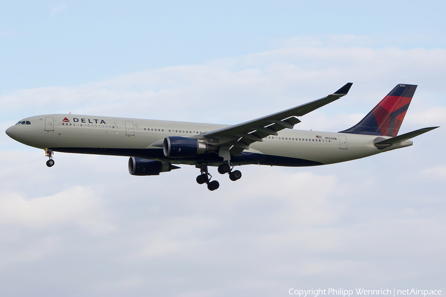 Delta Air Lines Airbus A330-302 (N822NW) | Photo 117825