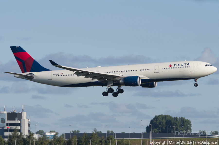 Delta Air Lines Airbus A330-302 (N822NW) | Photo 393818