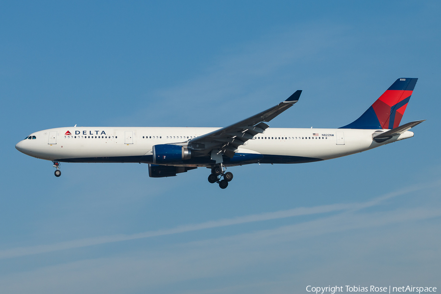 Delta Air Lines Airbus A330-302 (N822NW) | Photo 298781