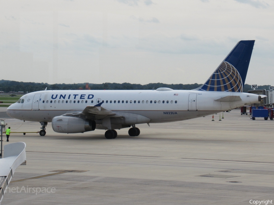 United Airlines Airbus A319-132 (N822UA) | Photo 402264