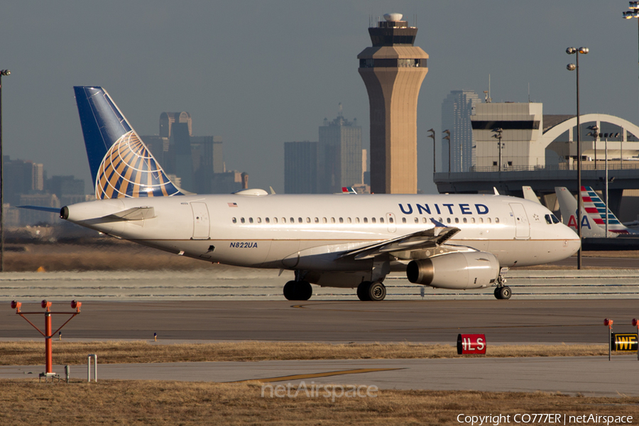 United Airlines Airbus A319-132 (N822UA) | Photo 62451