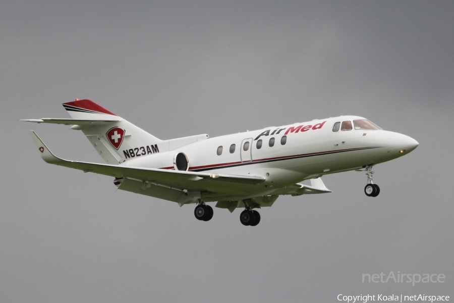 AirMed International Raytheon Hawker 800XP (N823AM) | Photo 535798