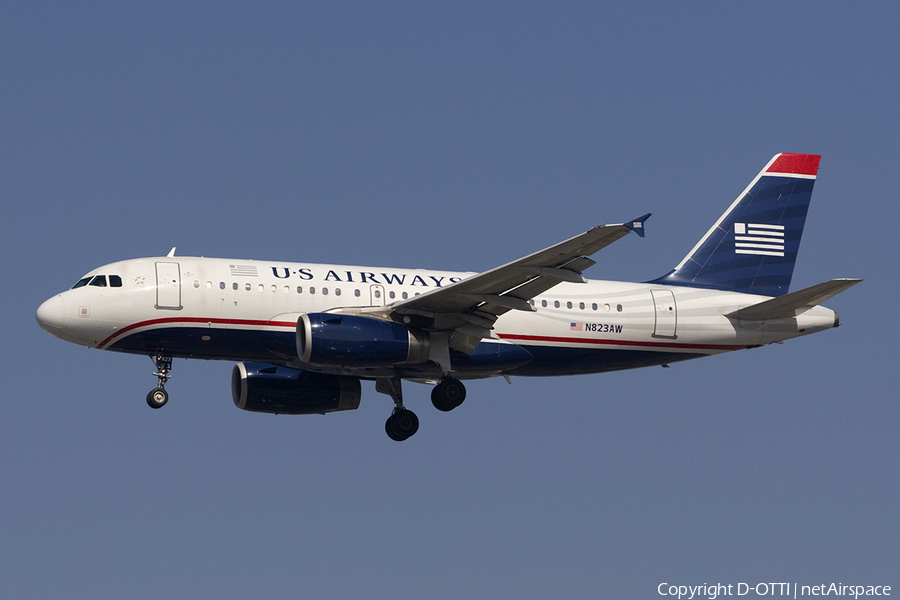 US Airways Airbus A319-132 (N823AW) | Photo 278844