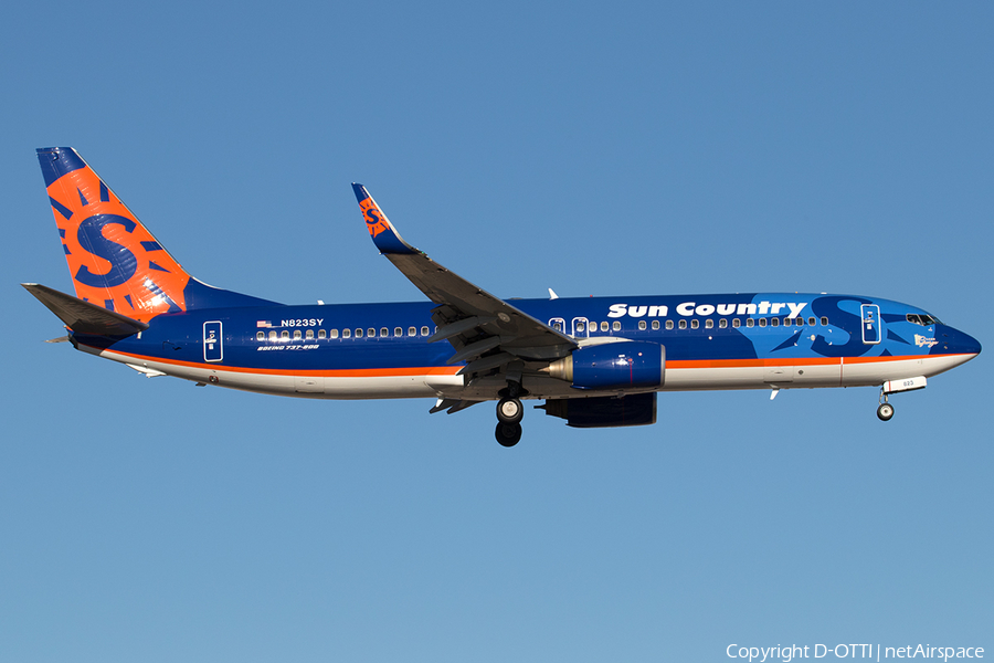 Sun Country Airlines Boeing 737-85P (N823SY) | Photo 199968