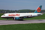 America West Airlines Airbus A319-132 (N824AW) at  Hamburg - Finkenwerder, Germany