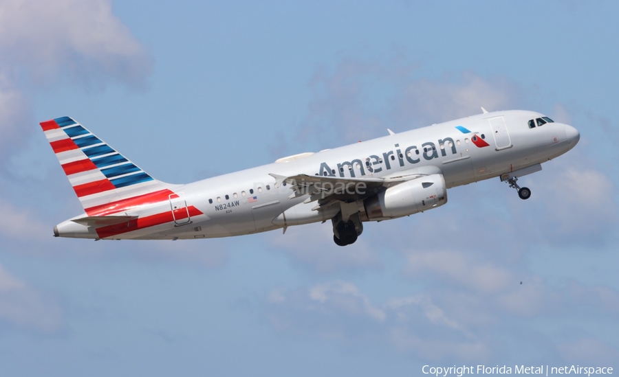 American Airlines Airbus A319-132 (N824AW) | Photo 672564