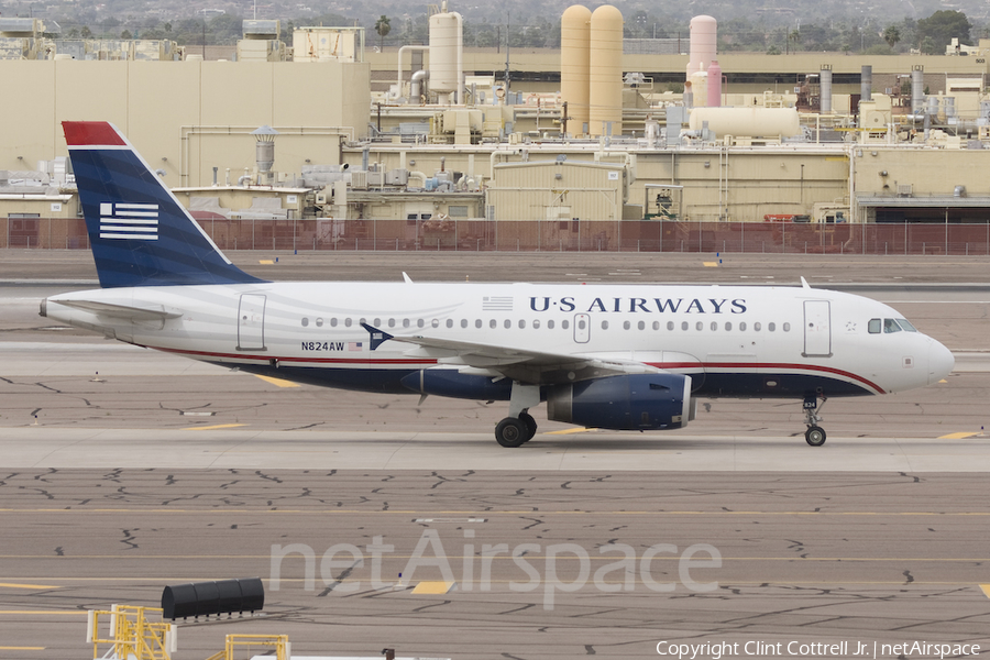 US Airways Airbus A319-132 (N824AW) | Photo 45134