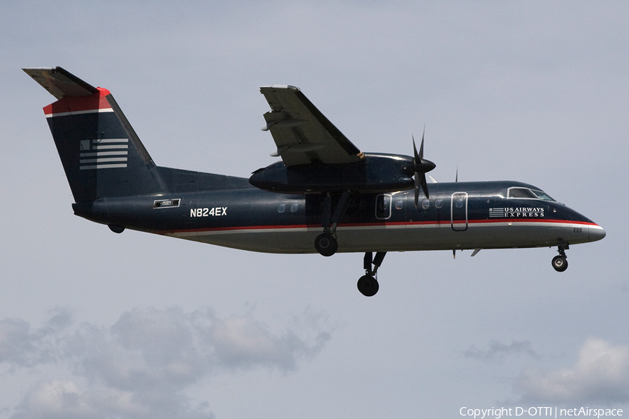 US Airways Express (Piedmont Airlines) de Havilland Canada DHC-8-102 (N824EX) | Photo 260917