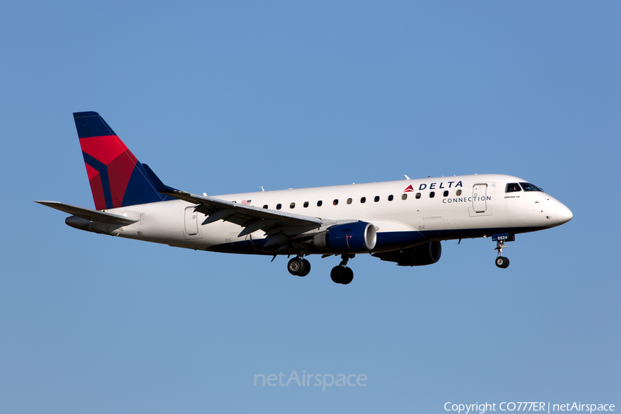 Delta Connection (Republic Airlines) Embraer ERJ-175SU (ERJ-170-200SU) (N824MD) | Photo 96570