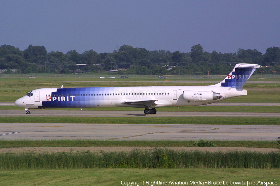 Spirit Airlines McDonnell Douglas MD-83 (N824NK) | Photo 128150