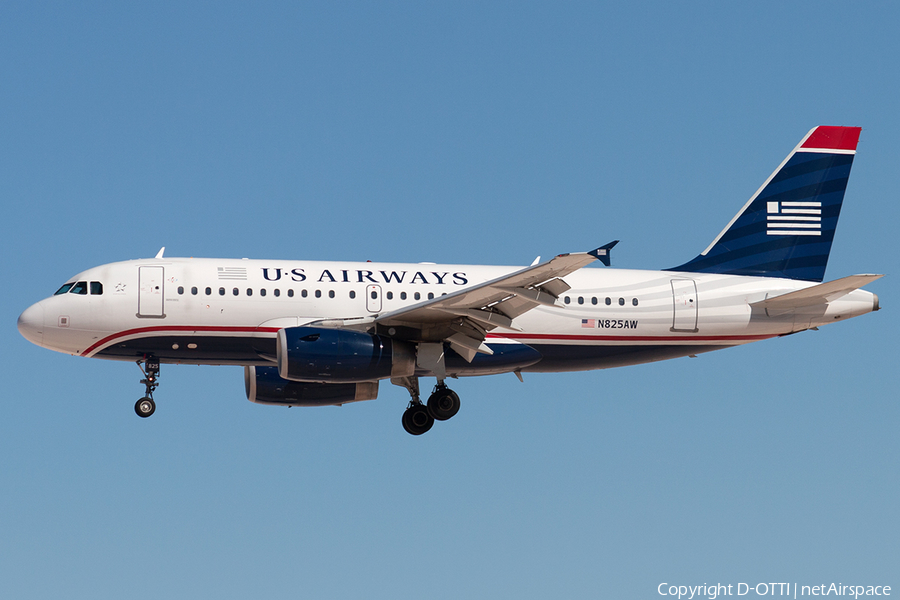 US Airways Airbus A319-132 (N825AW) | Photo 180124