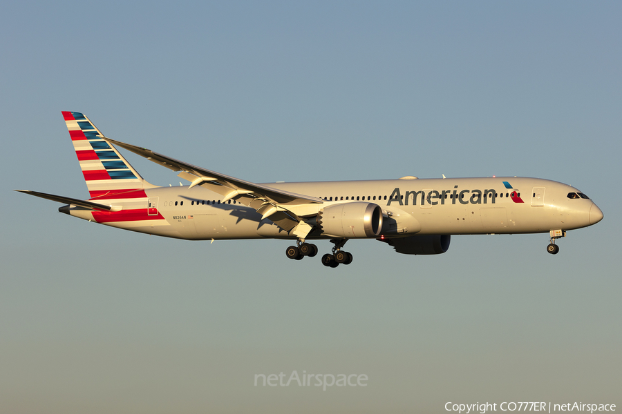 American Airlines Boeing 787-9 Dreamliner (N826AN) | Photo 395893