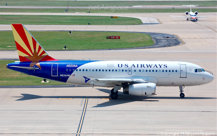 US Airways Airbus A319-132 (N826AW) | Photo 32712