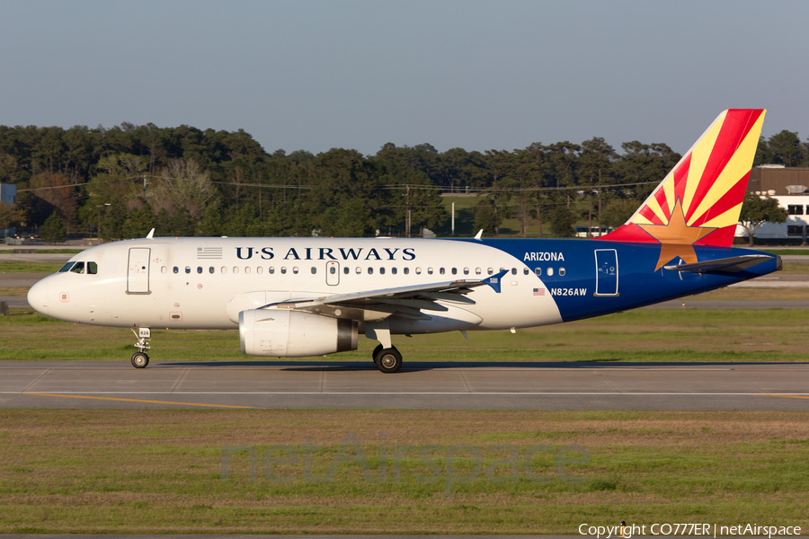 US Airways Airbus A319-132 (N826AW) | Photo 43414