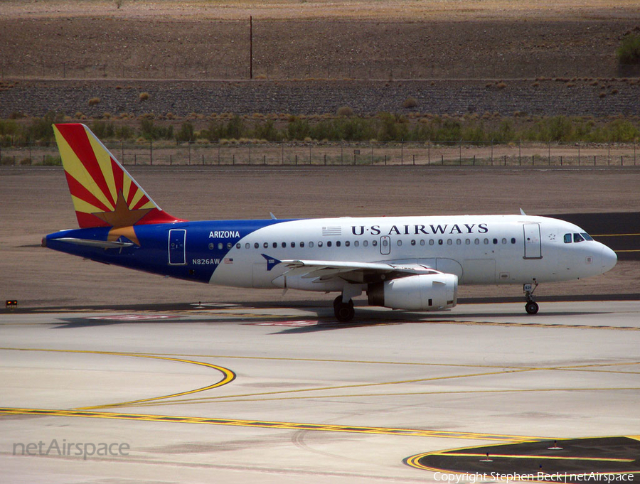 US Airways Airbus A319-132 (N826AW) | Photo 7151