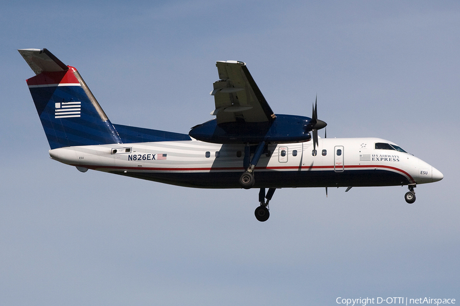 US Airways Express (Piedmont Airlines) de Havilland Canada DHC-8-102 (N826EX) | Photo 260865