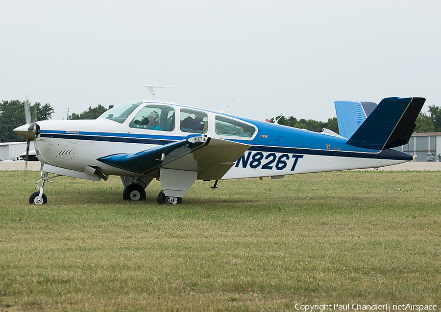 (Private) Beech V35B Bonanza (N826T) | Photo 128497