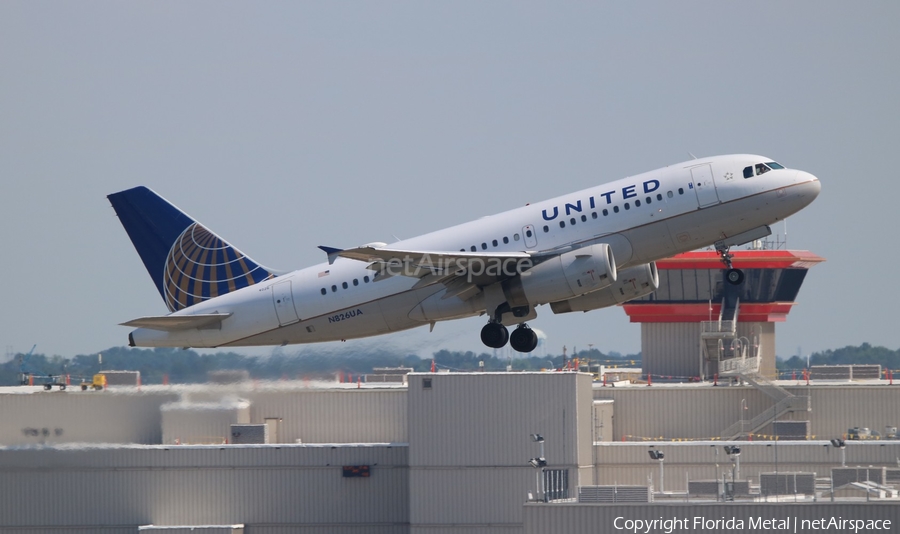 United Airlines Airbus A319-131 (N826UA) | Photo 315702