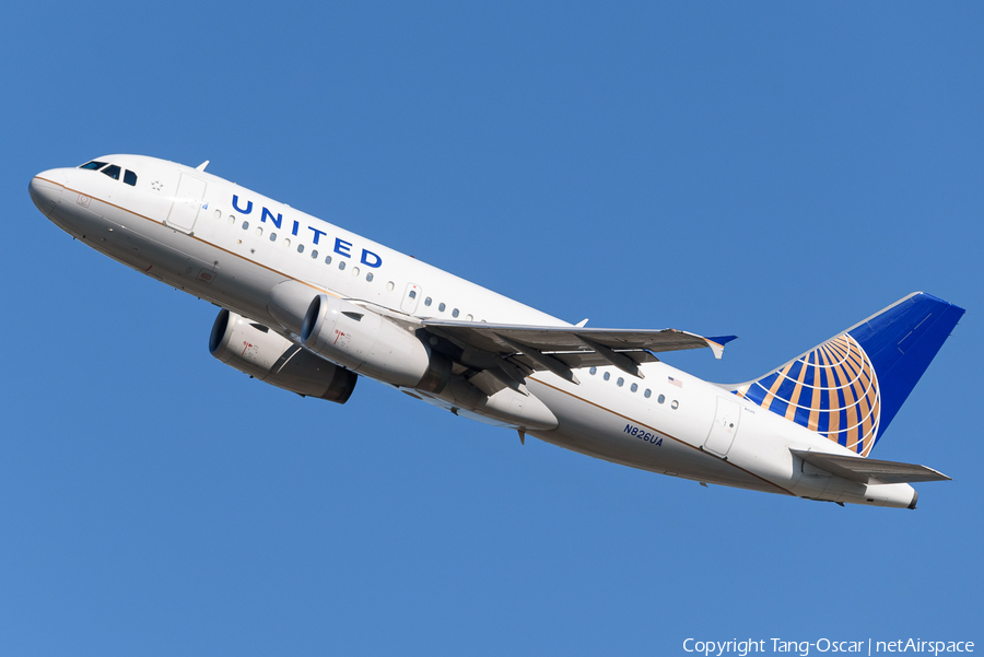 United Airlines Airbus A319-131 (N826UA) | Photo 465033