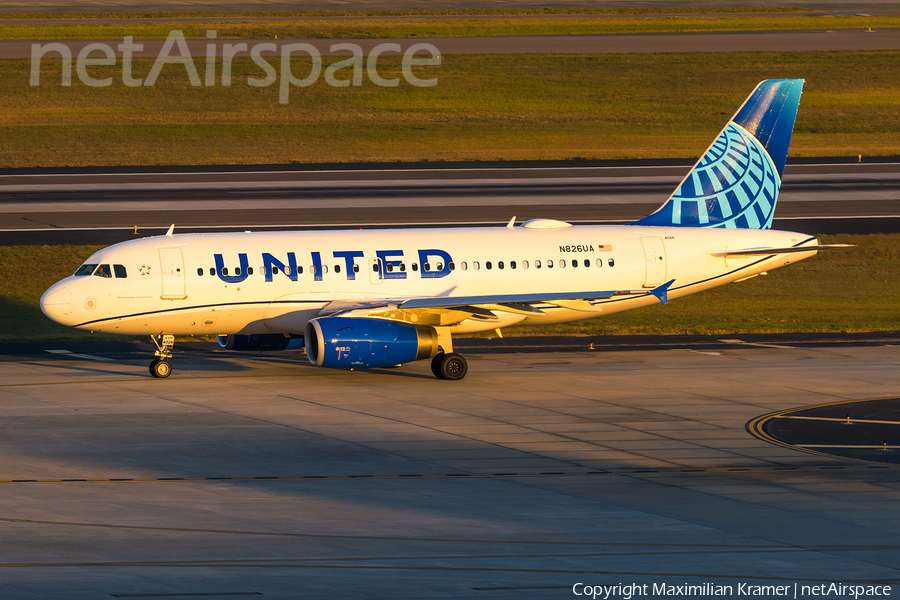 United Airlines Airbus A319-131 (N826UA) | Photo 603284