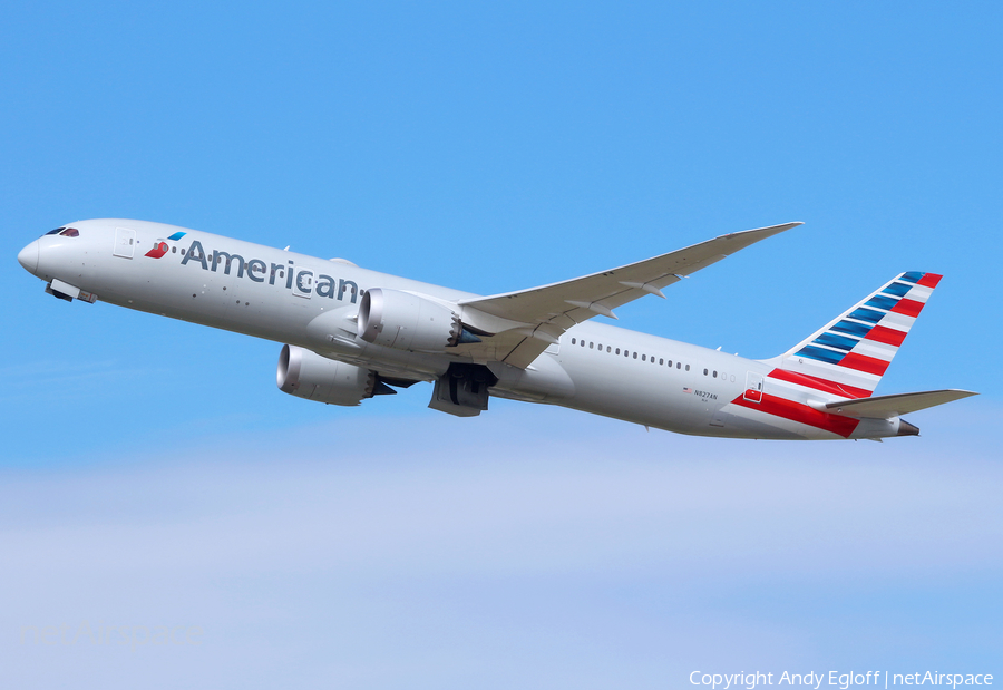 American Airlines Boeing 787-9 Dreamliner (N827AN) | Photo 356839