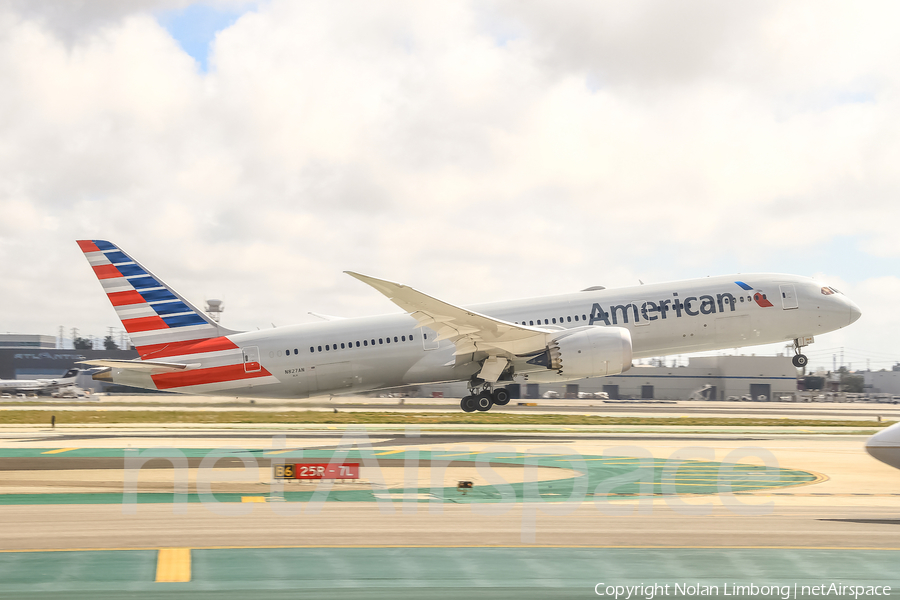 American Airlines Boeing 787-9 Dreamliner (N827AN) | Photo 427974