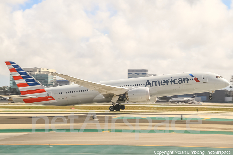 American Airlines Boeing 787-9 Dreamliner (N827AN) | Photo 427975