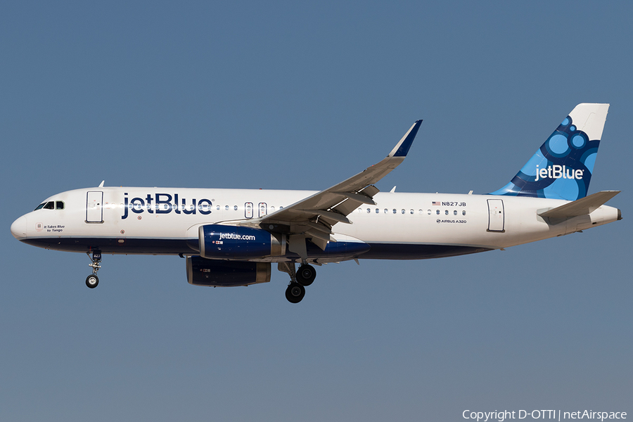JetBlue Airways Airbus A320-232 (N827JB) | Photo 201396