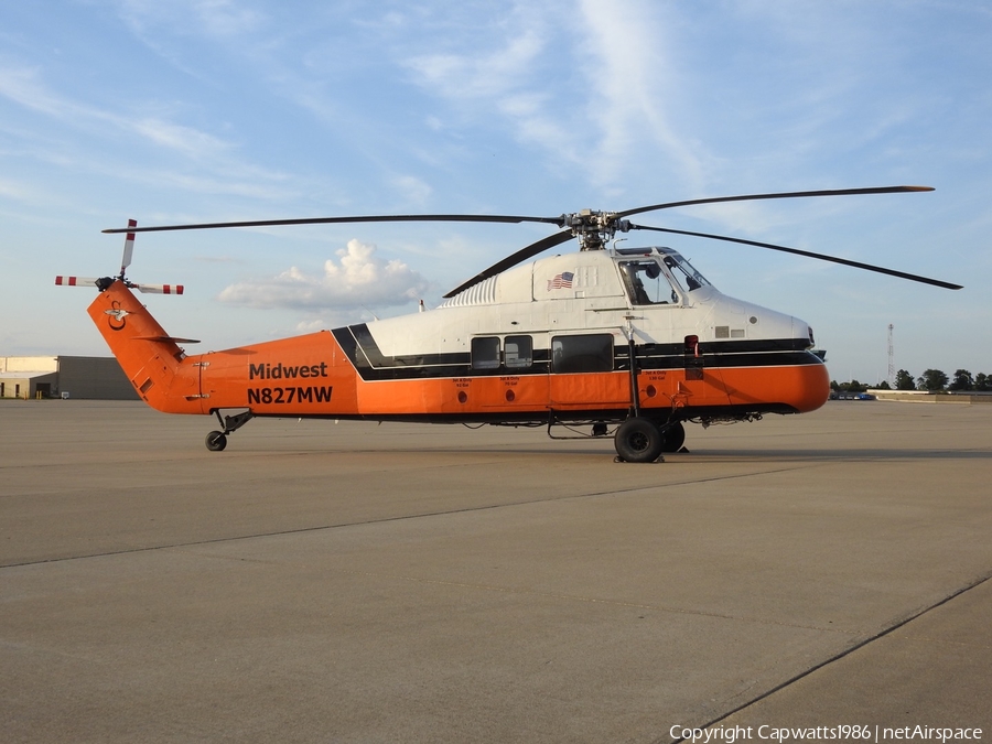 Midwest Truxton International Sikorsky S-58JT (N827MW) | Photo 381335