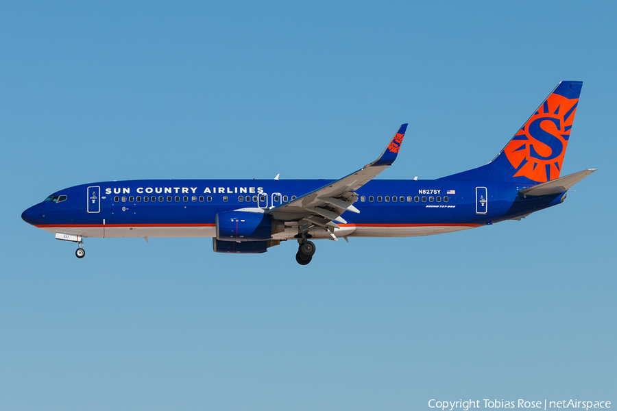 Sun Country Airlines Boeing 737-8F2 (N827SY) | Photo 298031