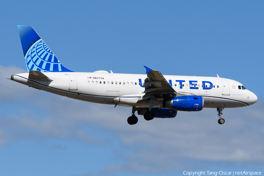 United Airlines Airbus A319-131 (N827UA) | Photo 525165
