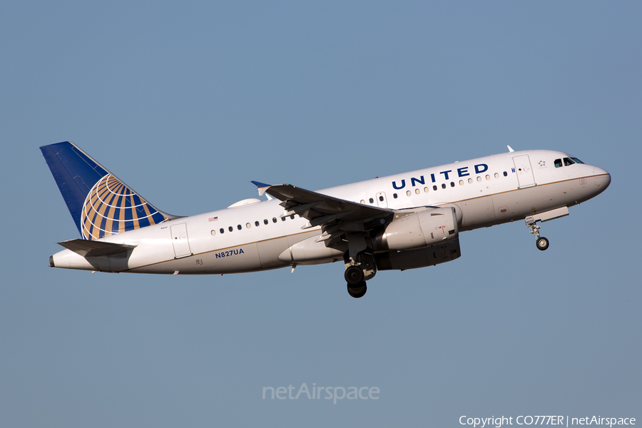 United Airlines Airbus A319-131 (N827UA) | Photo 171275